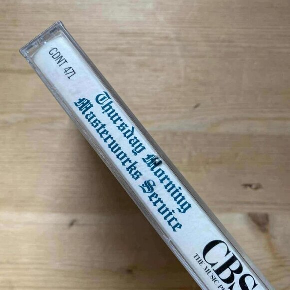 Masterworks Service and Fundraising Cassette Tape VG+ C12 - Picture 2 of 2